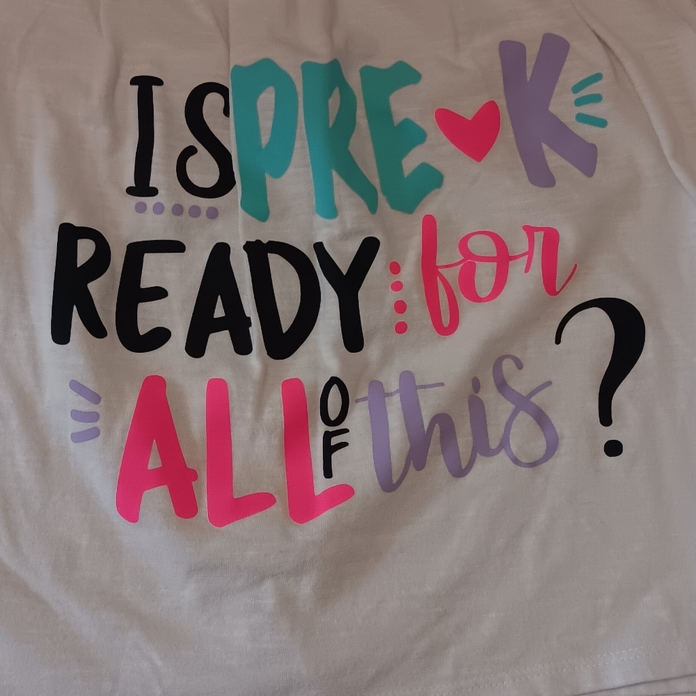 Lot of 2 PreK shirts
